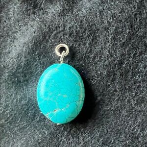 Turquoise Oval Pendant